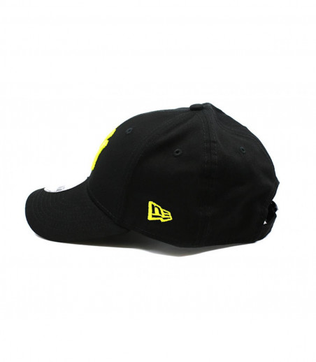 New Era zwarte NY cap groen New Era zwarte NY cap groen